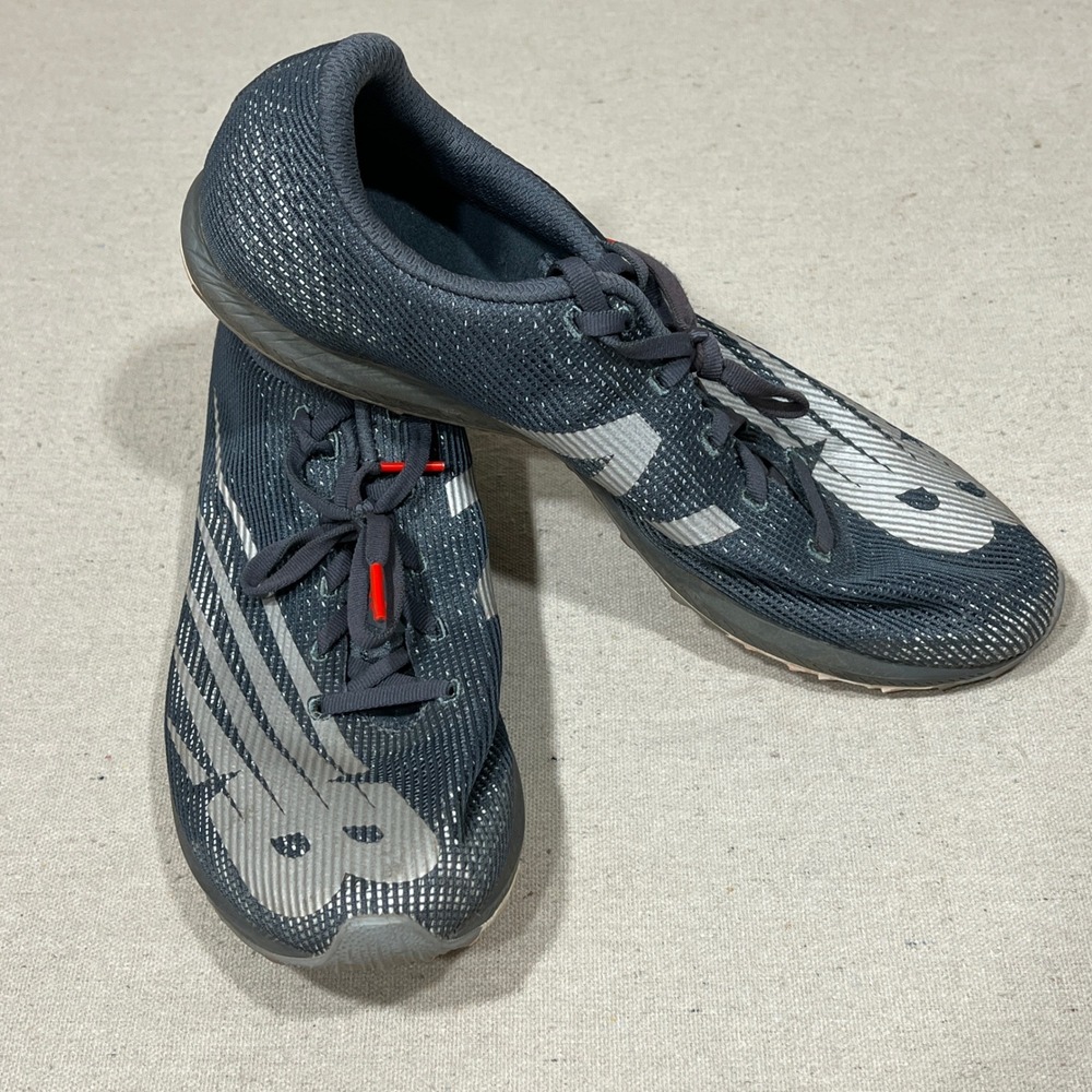 New Balance Unisex 10.5 US CXS7GS3 Running Track Spikes Gray Silver Red